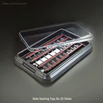 SIMPORT StainTray TM ABS Slide Staining Tray with Lid