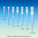 ABDOS 가스 치환 정밀 진공 건조기/오븐 LAST DROPTM Sterile Low Retention Filter Tip