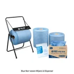 광진산업 Reusable Blue Non-woven Wiper & Dispenser
