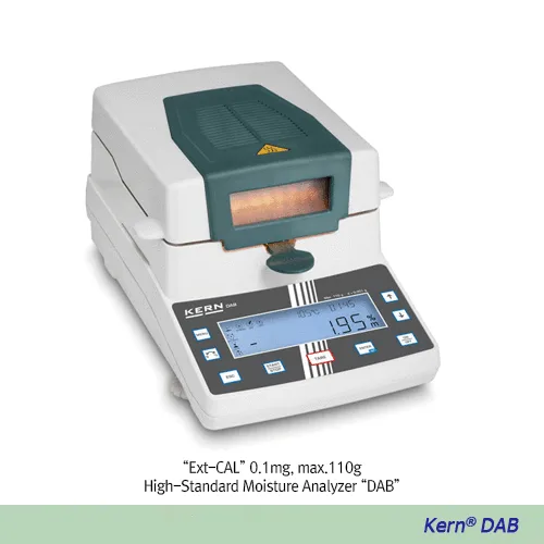 KERN 정밀형 다용도 수분 측정기 1mg max.110g High-Standard Moisture Analyzer “DAB”