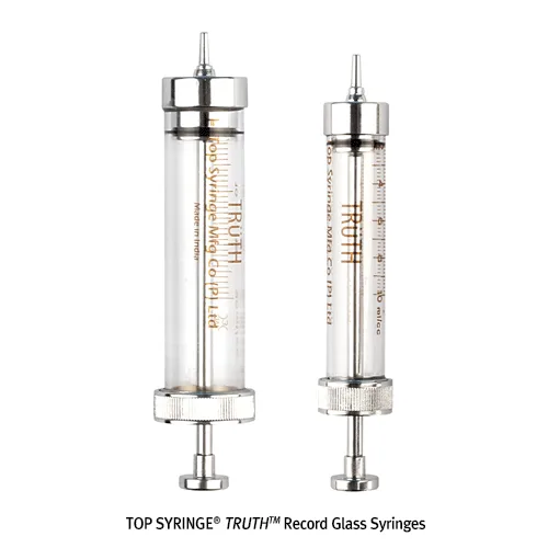 TOP SYRINGE TRUTH TM Record Glass Syringe