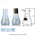 DURAN Φ38mm Neck Erlenmeyer Culture Flask