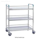 핸들 타입3단 카트 Stainless-steel Dressing Cart