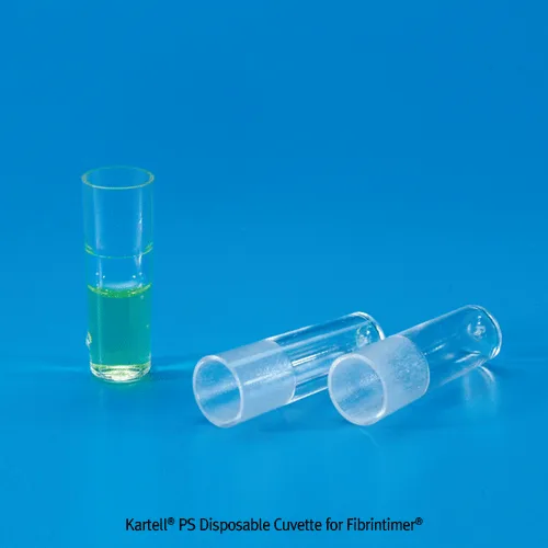 KARTELL PS Disposable Cuvette for Fibrintimer -10℃~+70/80℃Made of Polystyrene
