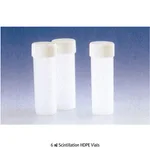 WHEATON 6㎖ Scintillation HDPE Vials with Caps