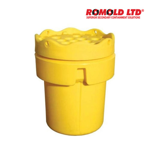 Romold OP1 / 싱글드럼 밀폐형 보관/운반 용기(830*830*1020mm, 340L), 1드럼통[1EA]