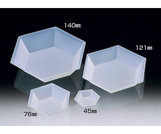 AS ONE Weighing Dish (Hex Type), 칭량접시 (6각형)