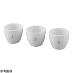AS ONE Numbered Porcelain Crucible, 번호부 자성도가니