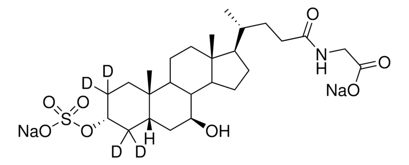 Merck Glycoursodeoxycholic-2,2,4,4-d4 acid 3-sulfate disodium salt