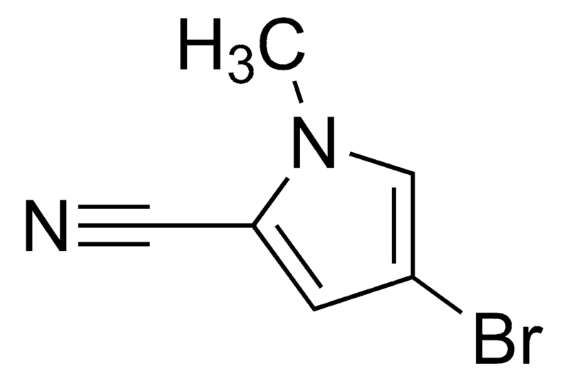 Merck 4-Bromo-1-methyl-1H-pyrrole-2-carbonitrile