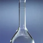 Corning PYREX Class A, Wide Mouth Volumetric Flask, Heavy Duty, with PYREX Standard Taper Stopper