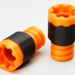 Corning 96 Storage Tube Screw Cap, Thermoplastic Elastomer (TPE), Bulk Pack, 96/Pack, 50 Packs/Case, 4800 Caps/Case