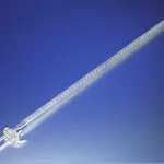 Corning PYREX Serialized/Certified Precision Bore Buret, Class A, Straight Standard Taper Stopcock