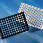 Corning 96-well Flat Clear Bottom Black Polystyrene Multicoated Microplates, with Lid, 10 Per Bag