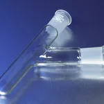 Corning PYREX Combination Reaction and Receiver Tube with Two 24/40 Standard Taper Outer Joints