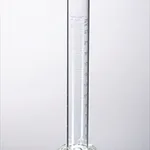 Corning PYREX VISTA Single Metric Scale Graduated Cylinder, Class A with Funnel Top, To Deliver