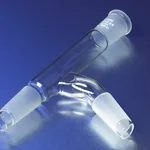 Corning PYREX 60° Angle Distilling Connecting Adapters with 24/40 Standard Taper Joints