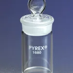 Corning PYREX Tall Weighing Bottles with Short Length Standard Taper Joints