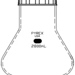 Corning PYREX Fernbach-Style Culture Flasks
