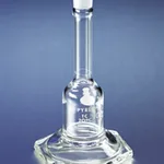 Corning PYREX Class A Micro Volumetric Flask, Hexagonal Base, PYREX Standard Taper Stopper