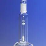 Corning PYREX Gas Washing Bottles, Tall Form, Fritted Cylinder, Standard Taper Stopper