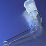 Corning PYREX 105° Angled Tube Adapter with Single 24/40 Standard Taper Joint