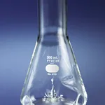 Corning PYREX Delong Shaker Erlenmeyer Flask with Extra Deep Baffles