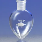 Corning PYREX Pear-Shaped Boiling Flask, Standard Taper Joint