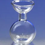 Corning PYREX 60 mL Viscosimeter Volumetric Flask, Class A, Tooled Rim
