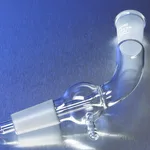 Corning PYREX 105° Angle Vacuum Connecting Adapter with 24/40 Joints
