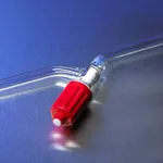 Corning PYREX Product Standard Stopcock, Body, Rotaflo PTFE High Performance, Two-way, In-line, Plain Bore