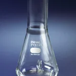 Corning PYREX Flask with Baffles