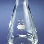 Corning PYREX Narrow Mouth Erlenmeyer Flask with Baffles