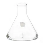 Corning PYREX 2800 mL Fernbach-Style Culture Flask with Baffles