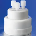 Corning PYREX Three-Hole Mobile Phase Delivery Screw Cap, GL45