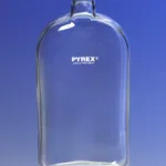 Corning PYREX 1L Roux Culture Bottles with Offset Tooled Neck