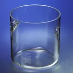 Corning PYREX Cylindrical Jars, with Handles