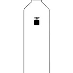 Corning PYREX 840cm² Roller Bottles with 45 mm Screw Cap