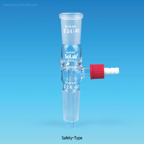 SciLab Straight Vacuum Receiver Adapter