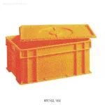National HDPE Stackable Rectangular Tool Container
