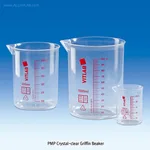 VIT-LAB PMP 고급형 투명 비이커 PMP Crystal-Clear Griffin Beaker