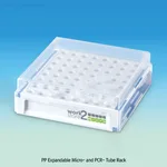 ABDOS PP Expandable 64 & 96-hole Micro- and PCR- Tube Box