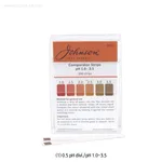 Johnson Test Papers High Precise(0.2~0.5 pH-divi.) Color Pad Polypropylene pH Comparator