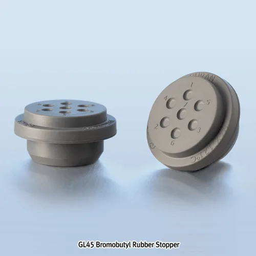 DURAN GL25 & 45 Bromobutyl Rubber Stopper