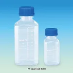 Daihan Science PP 4 각 랩 바틀 Wisd PP Space Saver SQUARE Lab Bottle