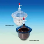 Glass Vacuum Desiccator Set
