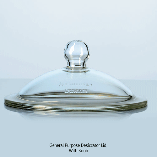 DURAN Glass Desiccator Lid & Stopcock
