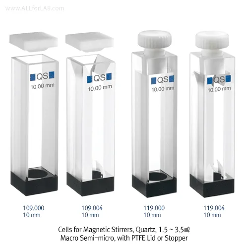 HELLMA Cells for Magnetic Stirrers