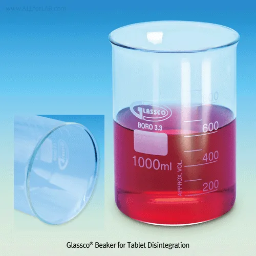 Glassco Beaker for Tablet Disintegration