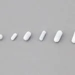 AS ONE Magnetic Micro Stirring Bar (Pack of 2 pieces), 마이크로 자력 교반자 (2개/팩)